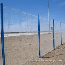 Galvanized & PVC Coated Wire Mesh Fence